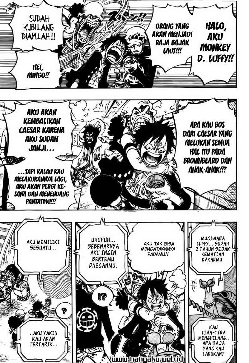 One Piece Chapter 700 - halaman 8