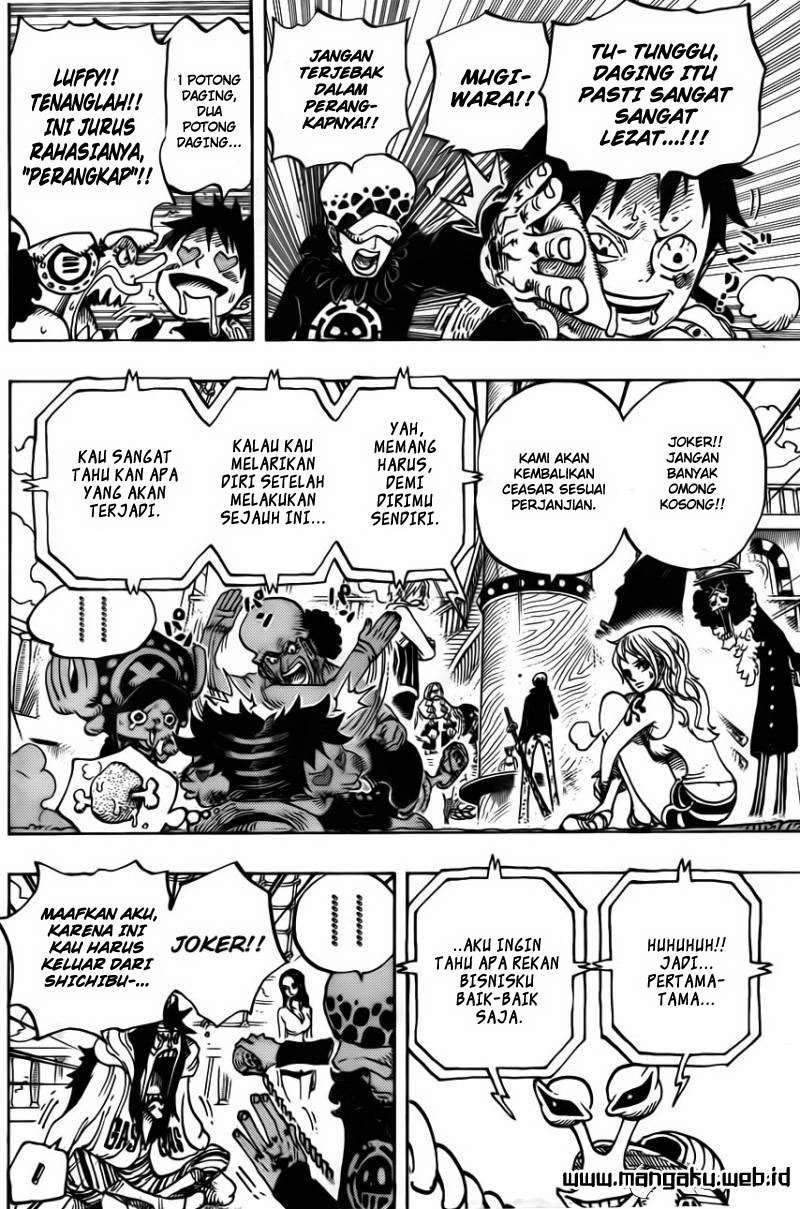 One Piece Chapter 700 - halaman 9