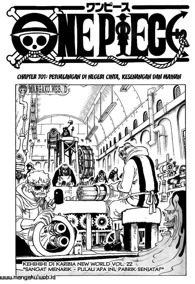 One Piece Chapter 701 - halaman 2