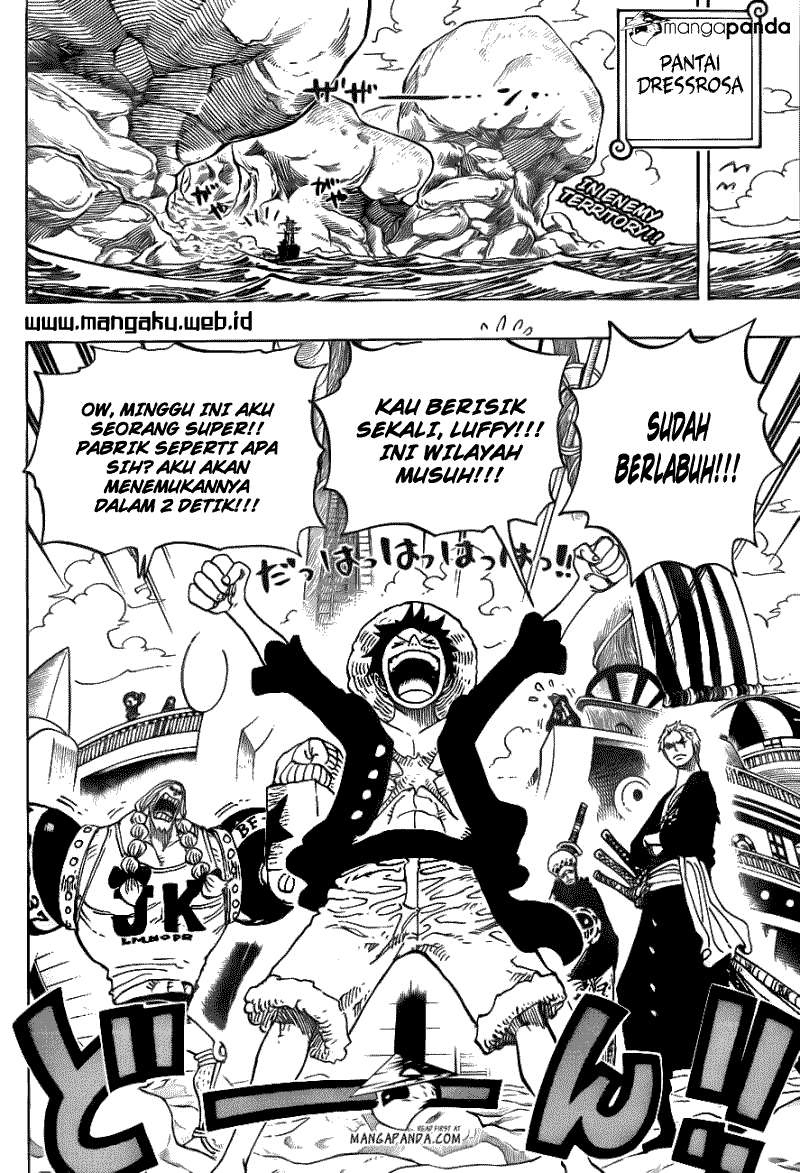 One Piece Chapter 701 - halaman 3