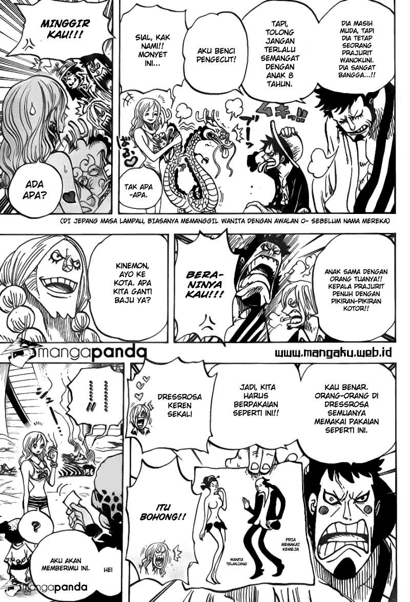 One Piece Chapter 701 - halaman 6