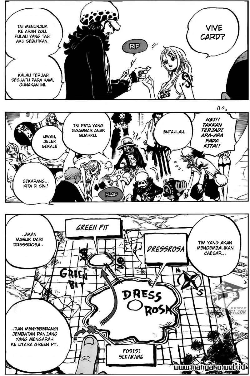 One Piece Chapter 701 - halaman 7