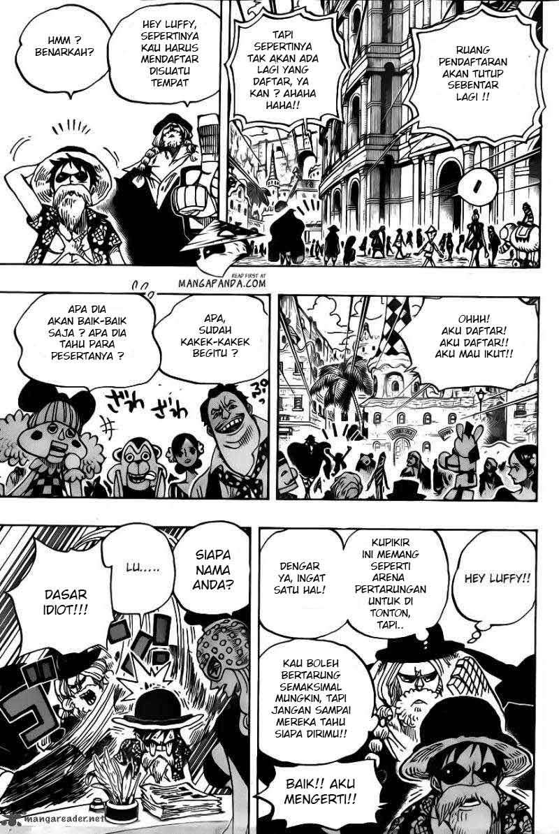 One Piece Chapter 703 - halaman 16