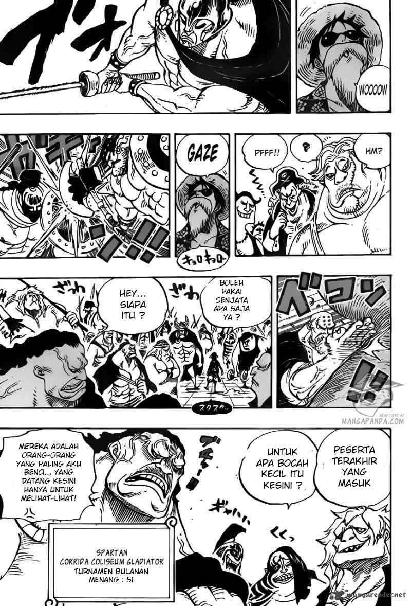 One Piece Chapter 703 - halaman 18