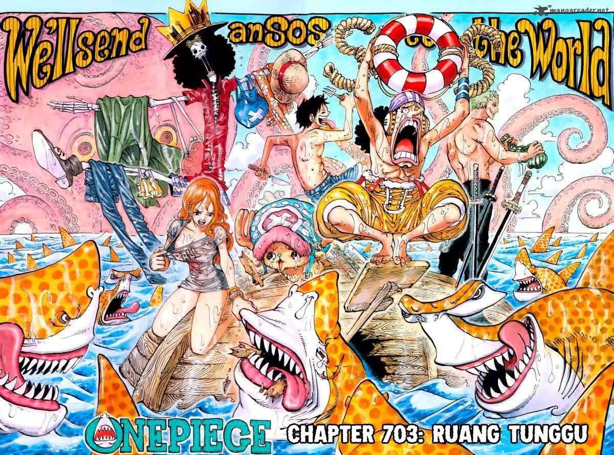 One Piece Chapter 703 - halaman 3