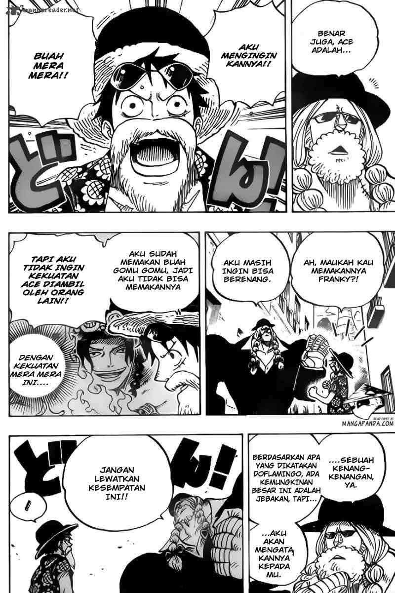 One Piece Chapter 703 - halaman 5