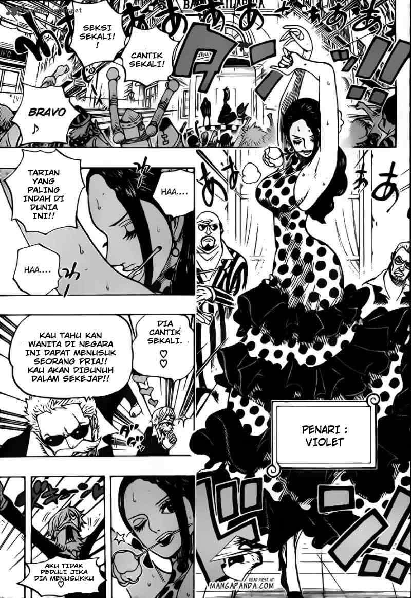 One Piece Chapter 703 - halaman 8
