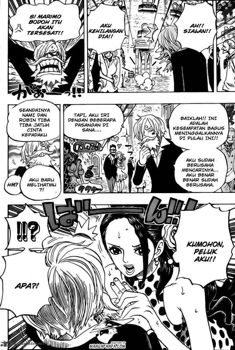 One Piece Chapter 703 - halaman 9