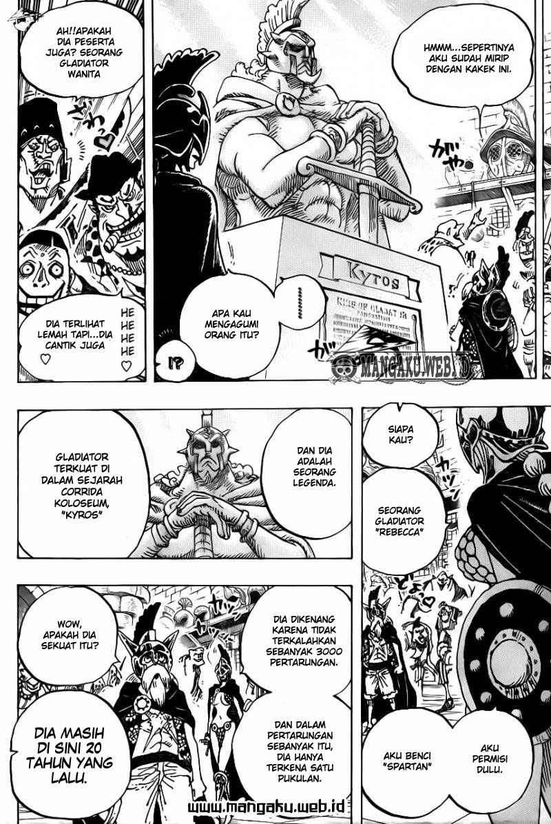 One Piece Chapter 704 - halaman 16