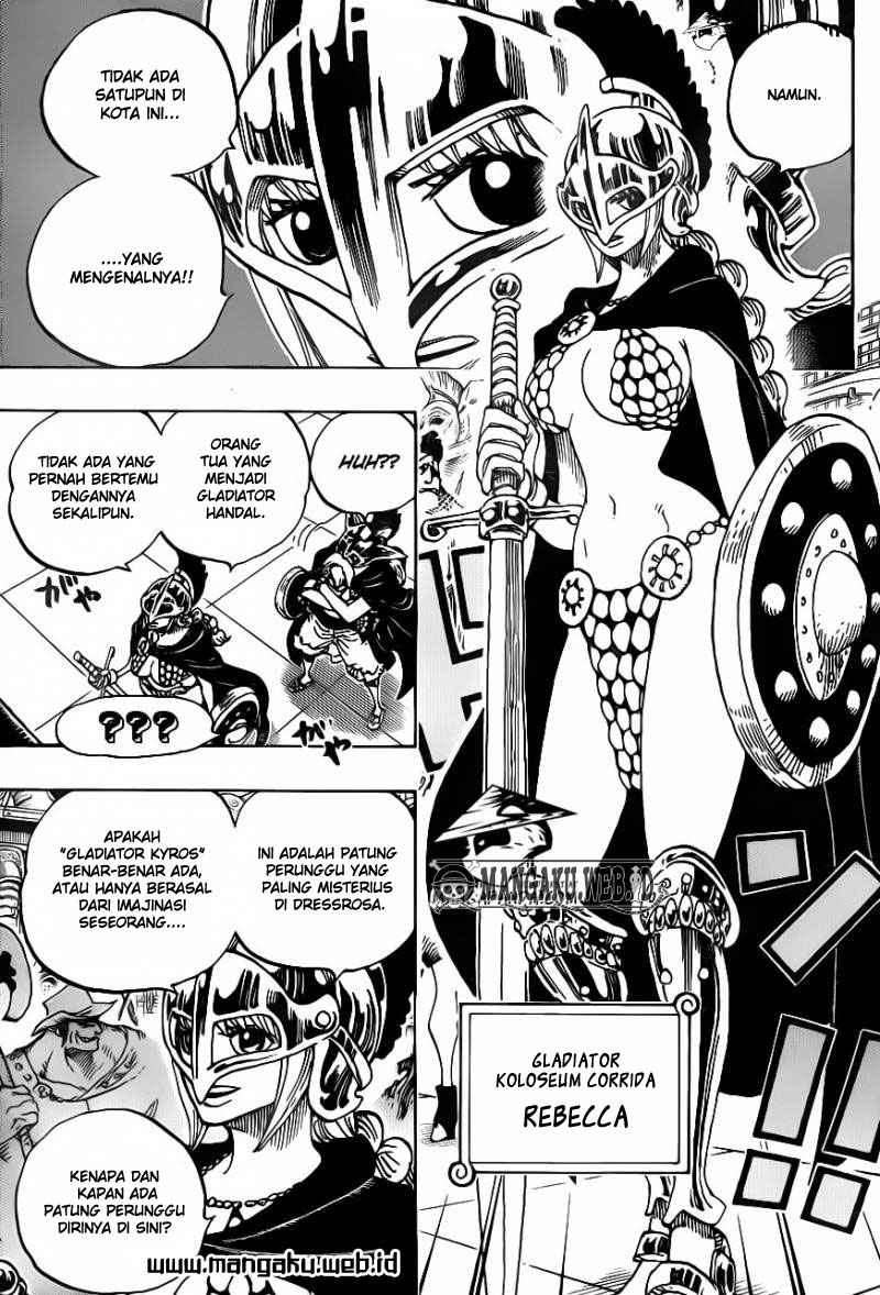 One Piece Chapter 704 - halaman 17