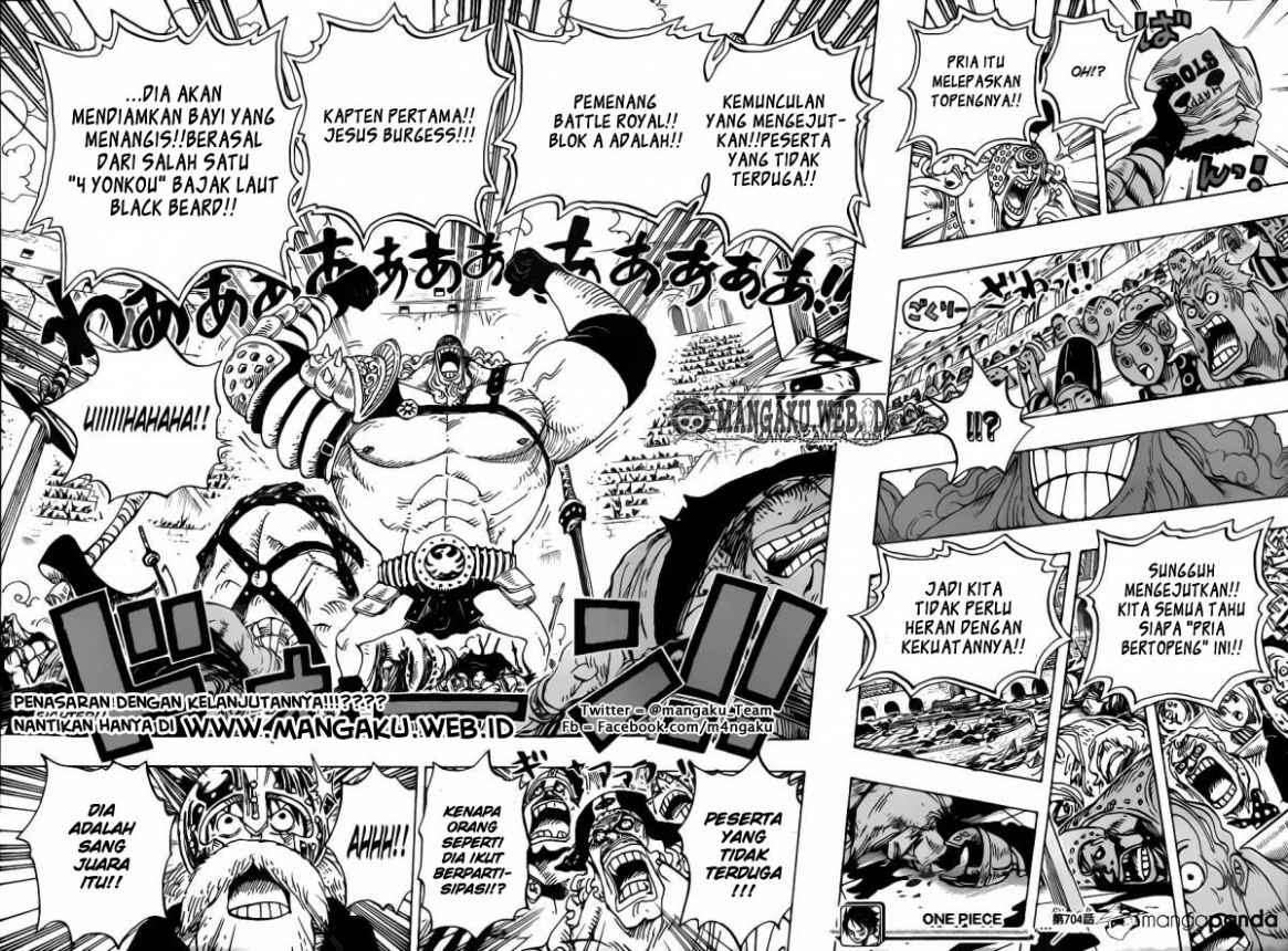 One Piece Chapter 704 - halaman 20