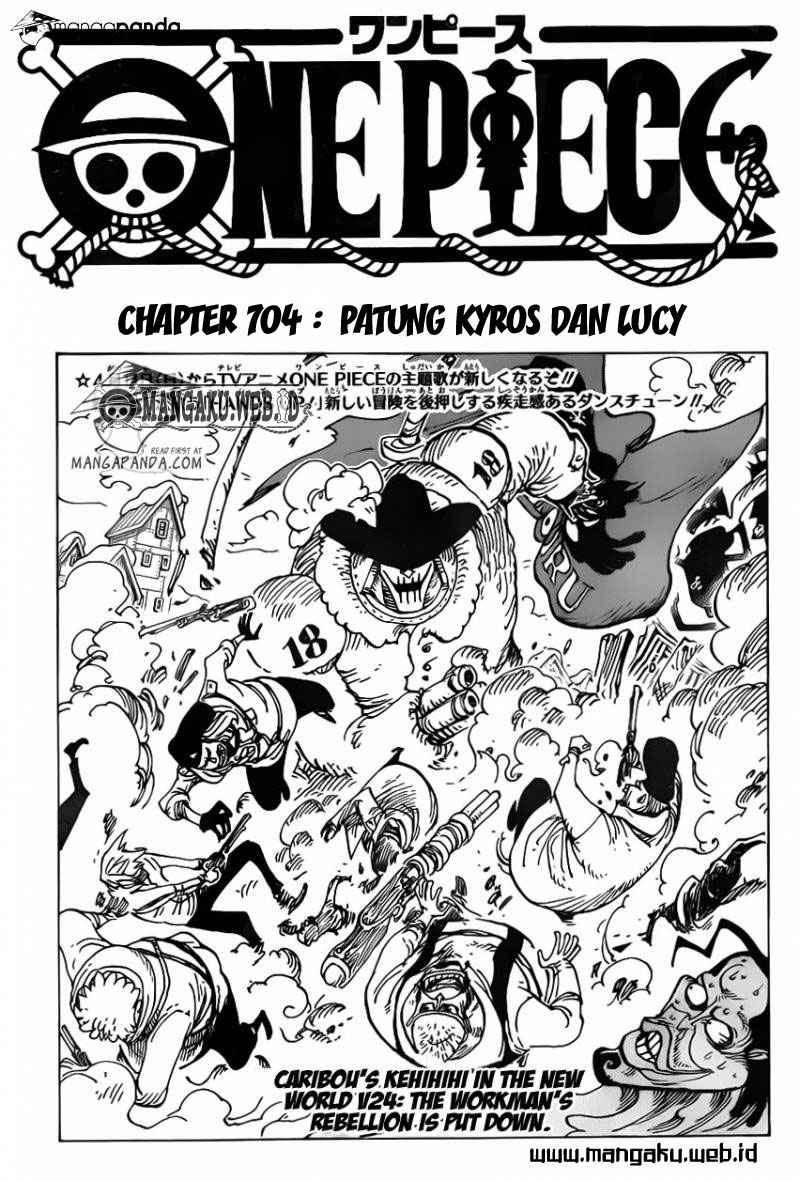 One Piece Chapter 704 - halaman 3