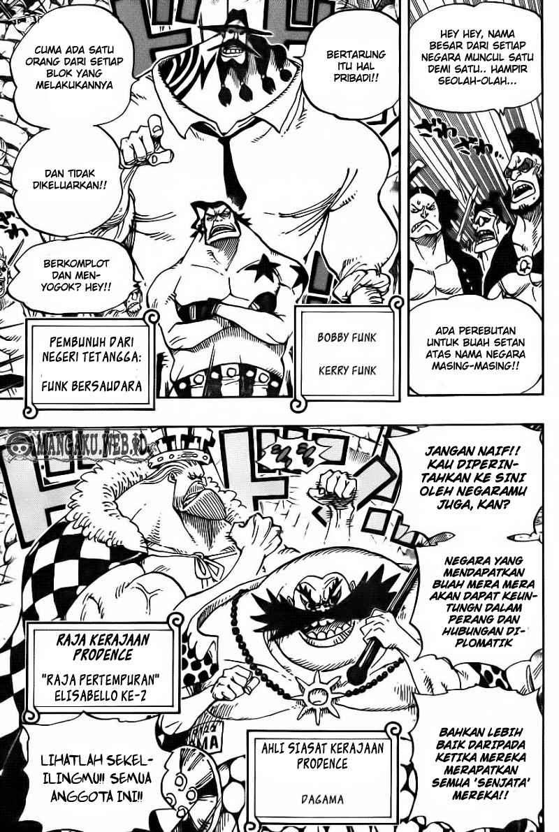 One Piece Chapter 704 - halaman 7