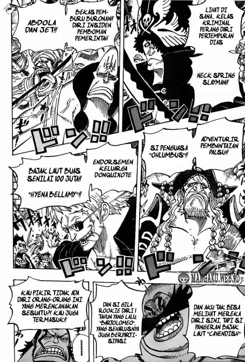 One Piece Chapter 704 - halaman 8