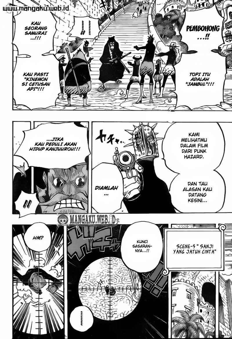 One Piece Chapter 705 - halaman 16