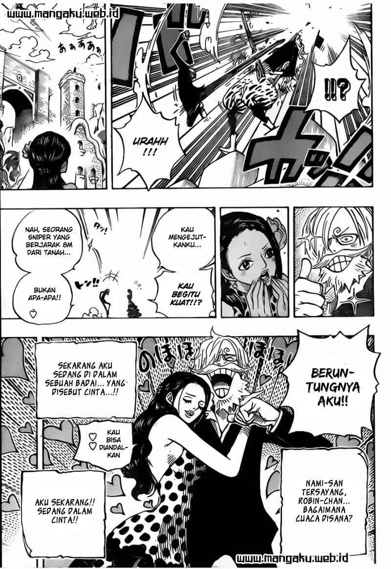 One Piece Chapter 705 - halaman 17