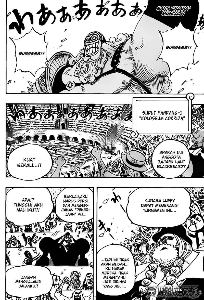 One Piece Chapter 705 - halaman 4