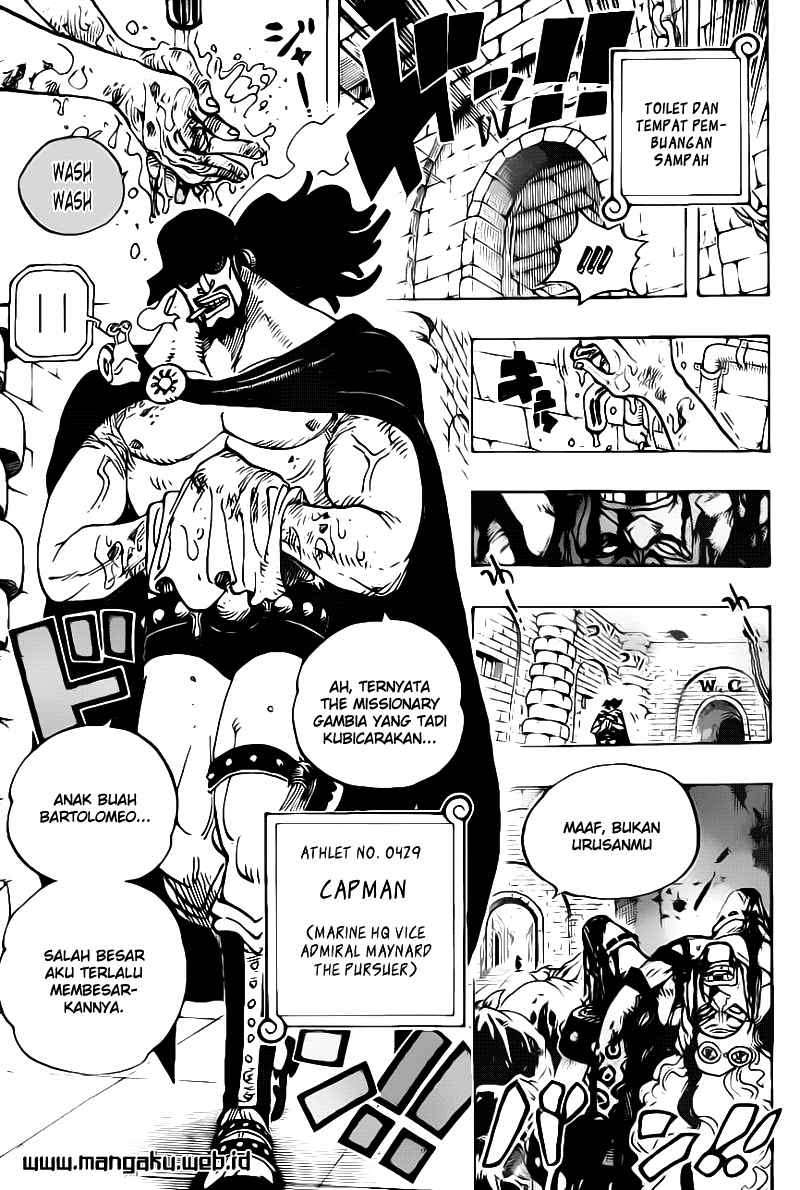One Piece Chapter 705 - halaman 7