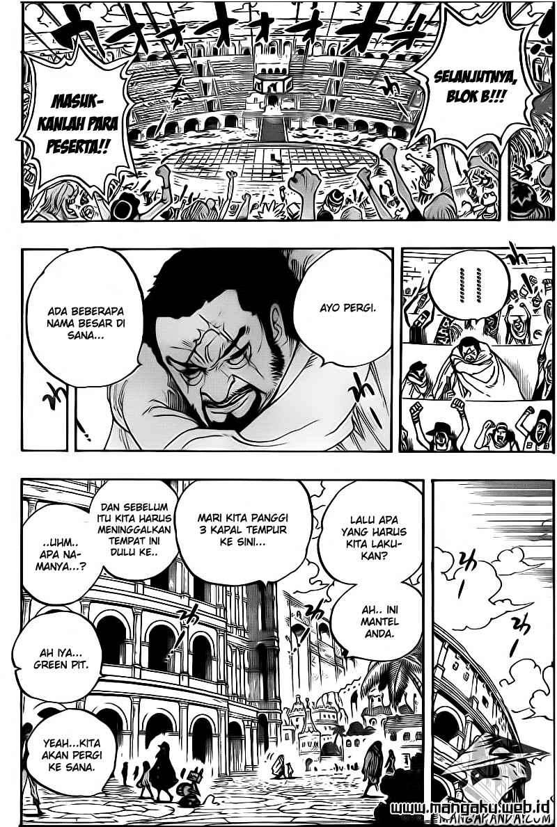 One Piece Chapter 705 - halaman 8