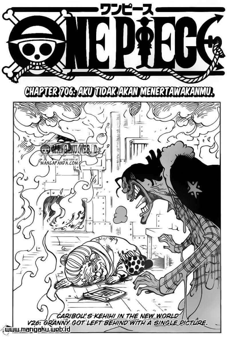 One Piece Chapter 706 - halaman 2
