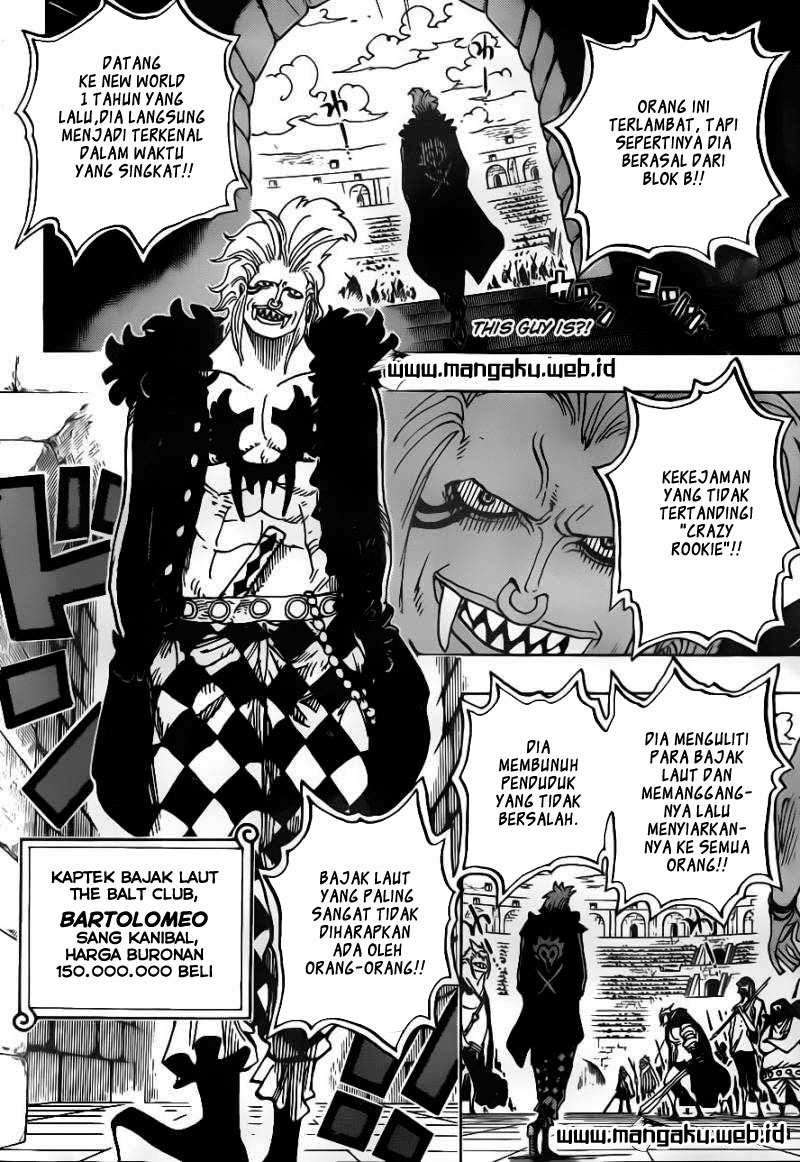 One Piece Chapter 706 - halaman 3