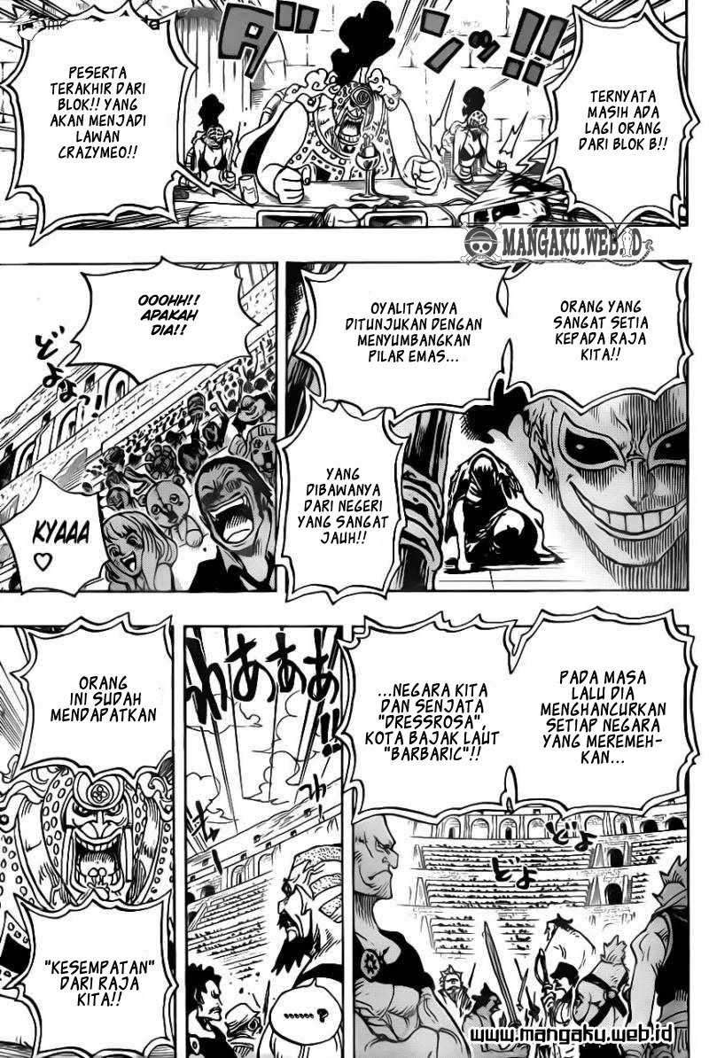 One Piece Chapter 706 - halaman 6