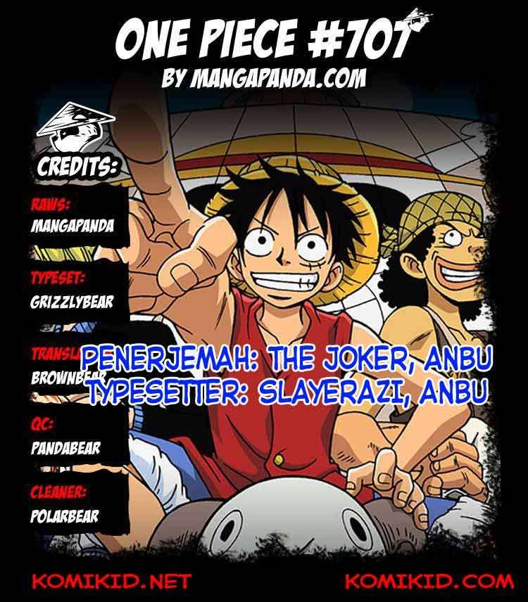 One Piece Chapter 707 - halaman 1