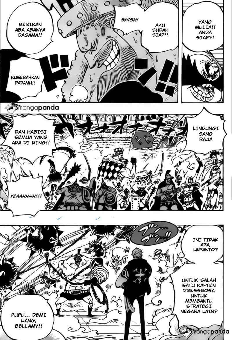 One Piece Chapter 707 - halaman 6