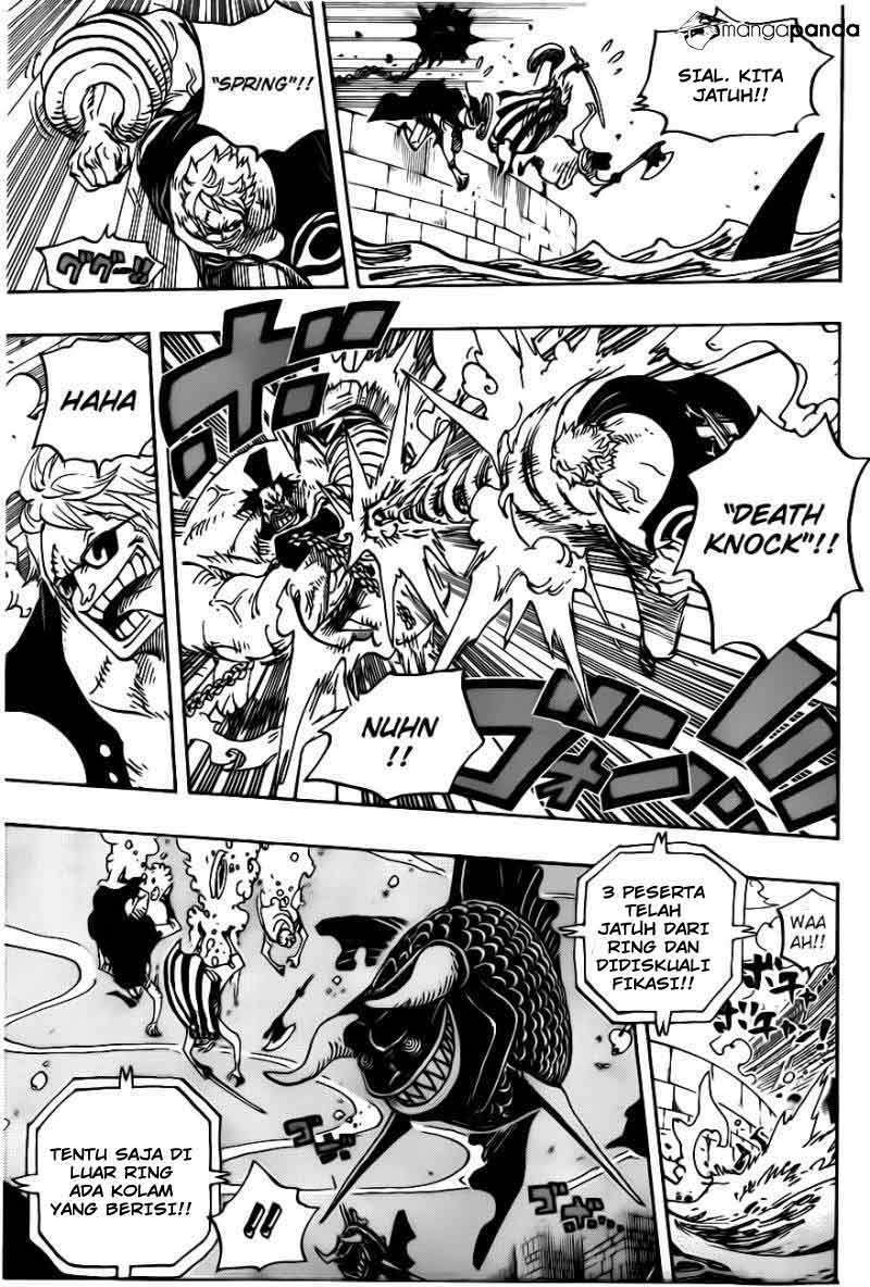 One Piece Chapter 707 - halaman 8