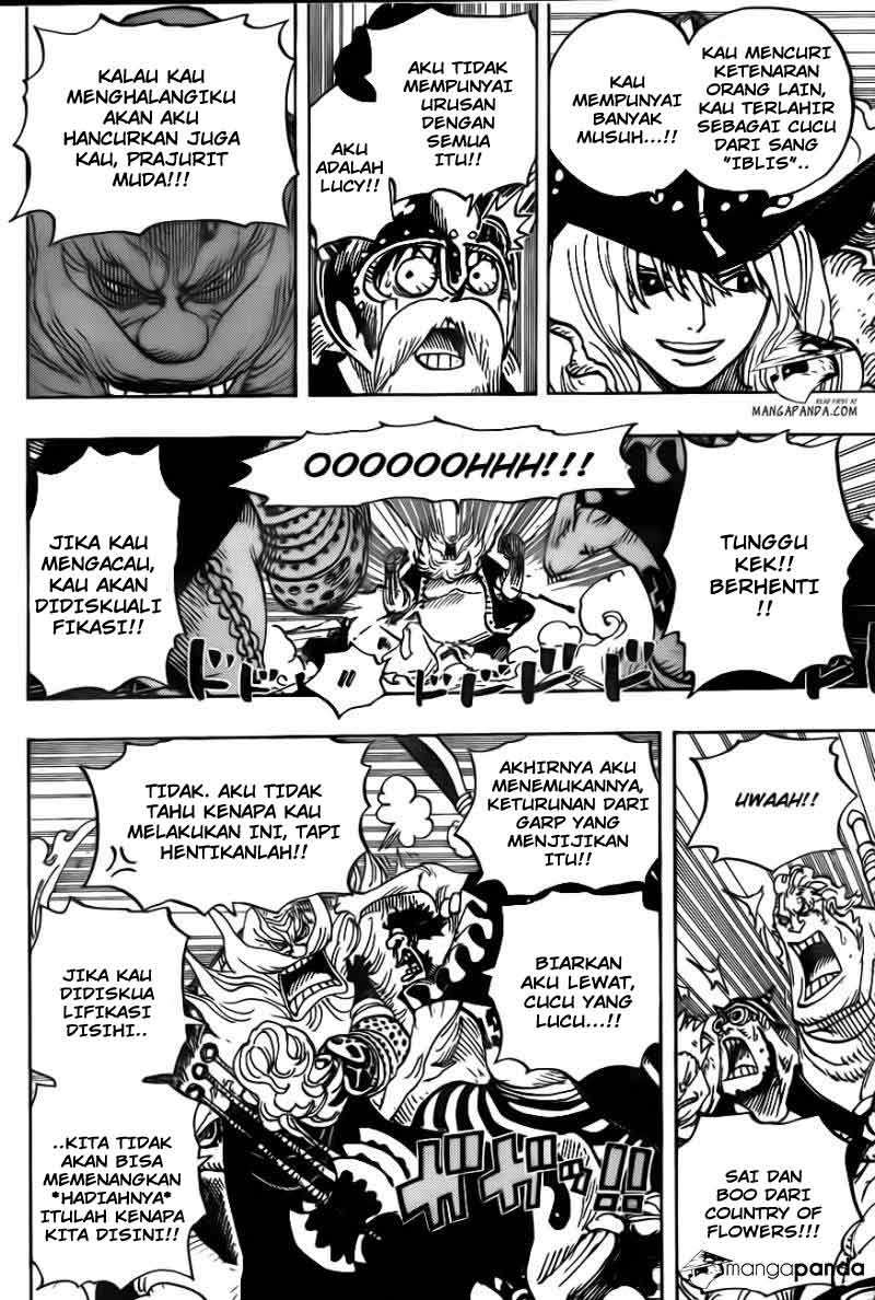One Piece Chapter 708 - halaman 10