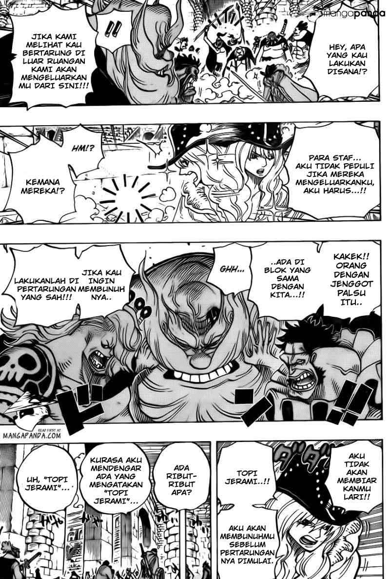 One Piece Chapter 708 - halaman 11