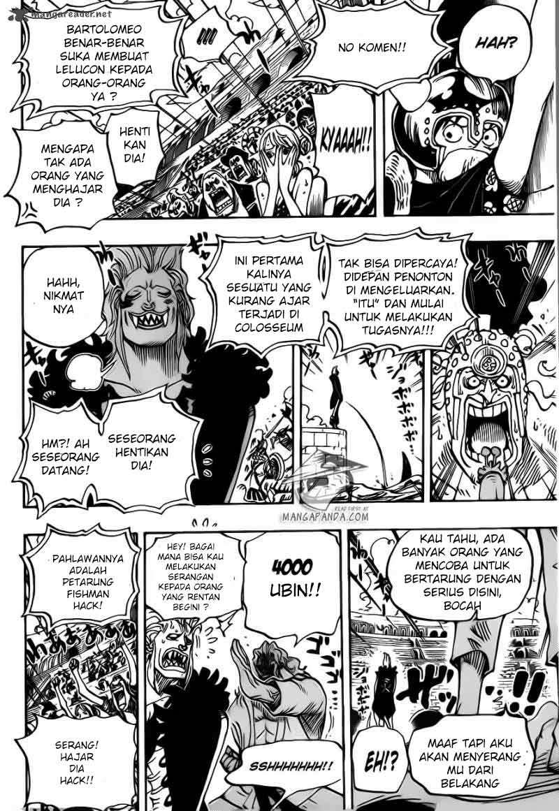 One Piece Chapter 708 - halaman 16