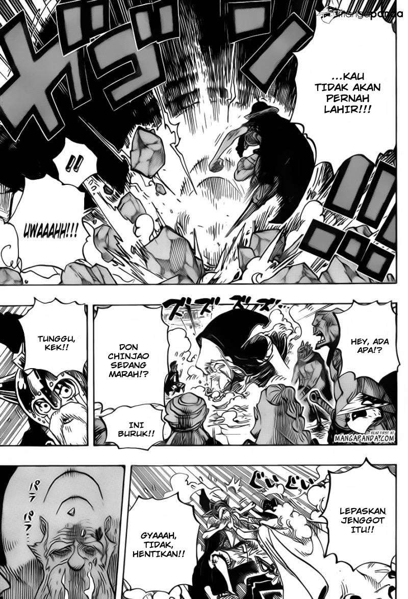 One Piece Chapter 708 - halaman 5