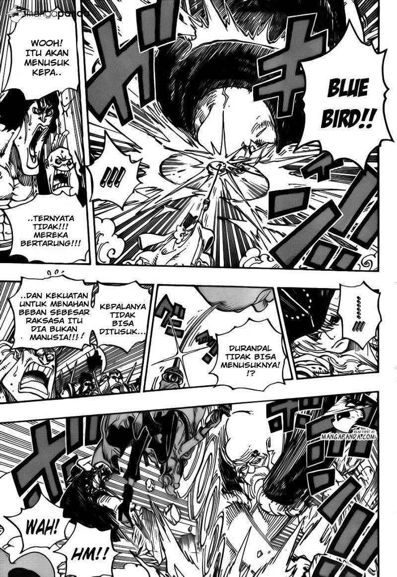 One Piece Chapter 708 - halaman 7