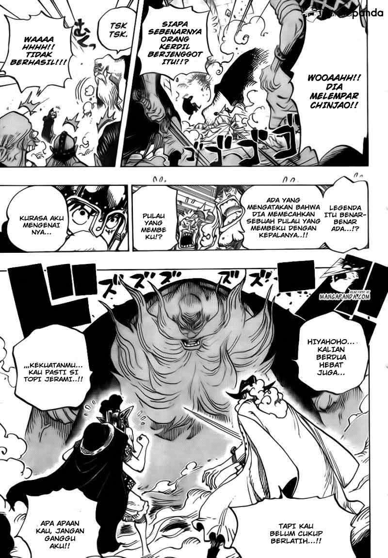 One Piece Chapter 708 - halaman 9