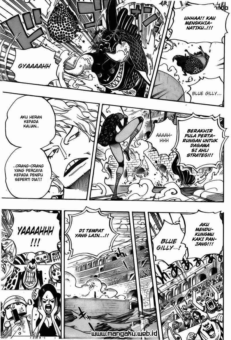 One Piece Chapter 709 - halaman 10