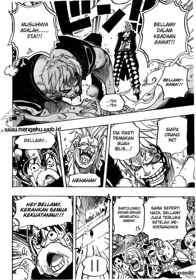 One Piece Chapter 709 - halaman 11