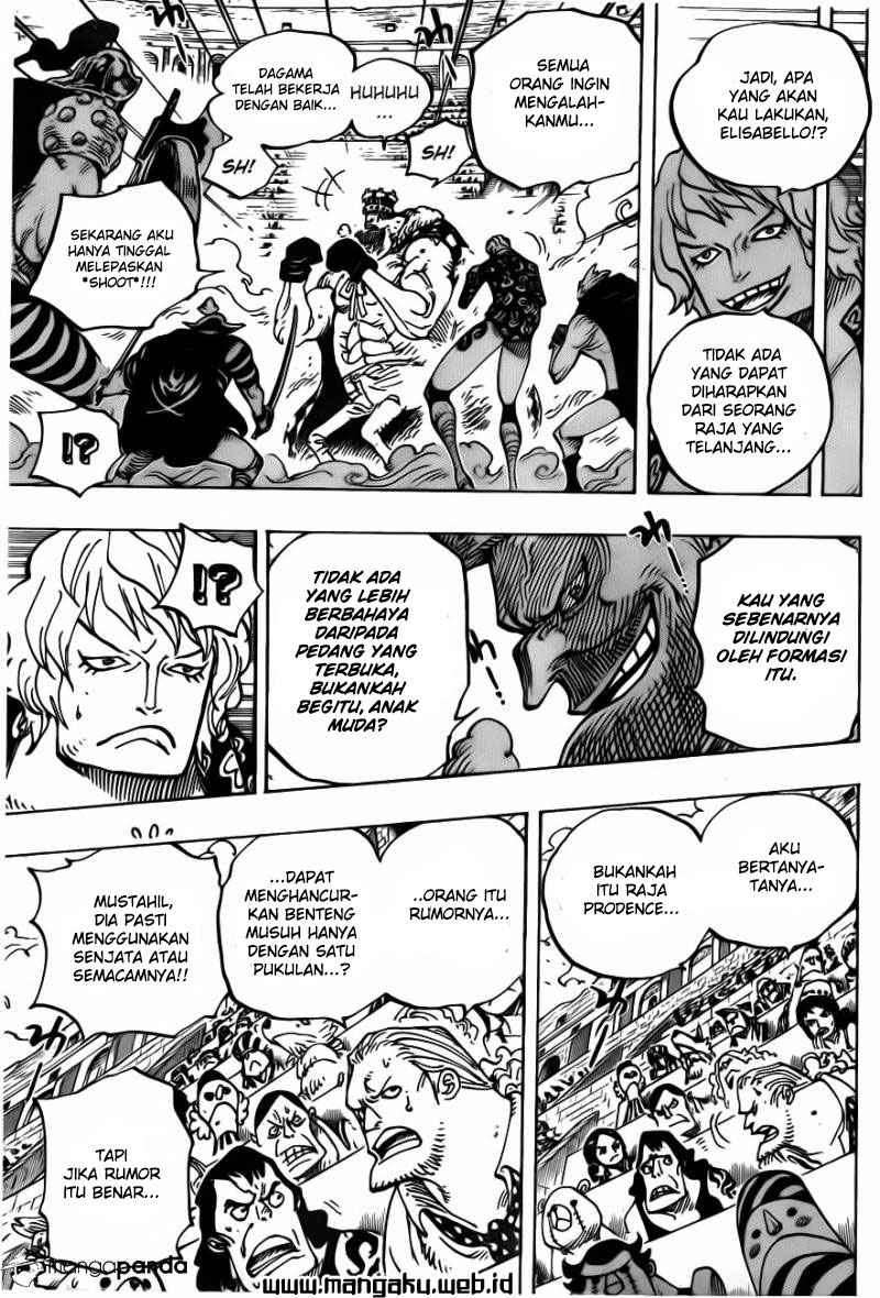 One Piece Chapter 709 - halaman 12