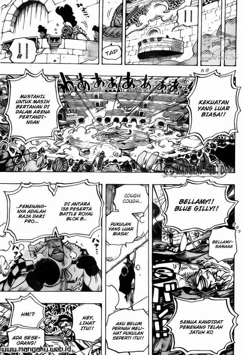 One Piece Chapter 709 - halaman 17