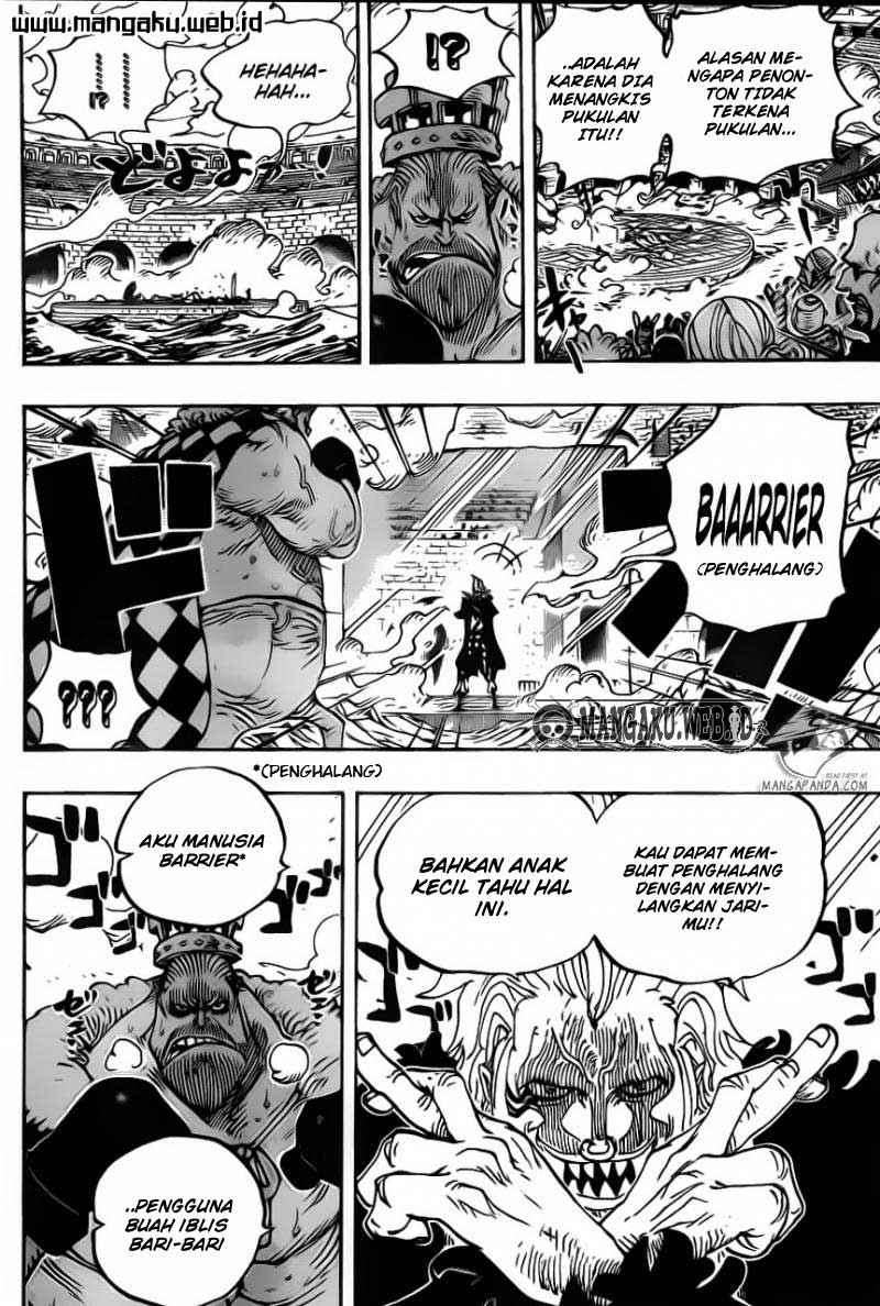 One Piece Chapter 709 - halaman 18