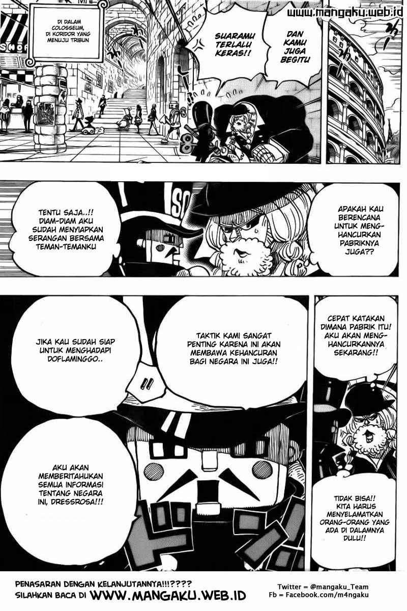 One Piece Chapter 709 - halaman 21