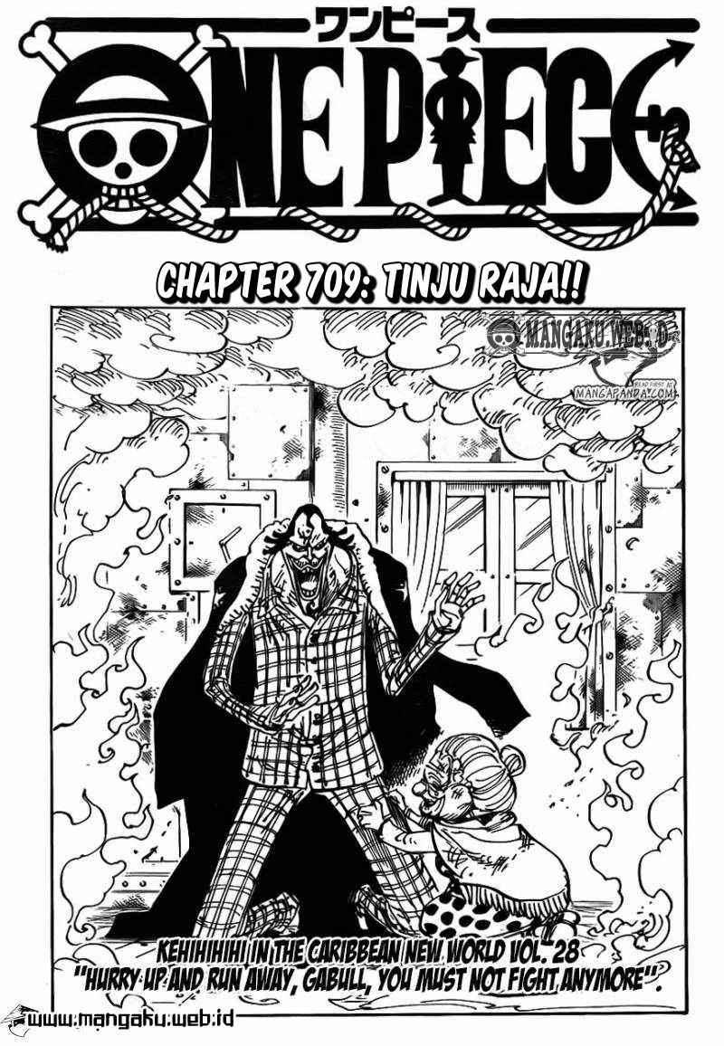 One Piece Chapter 709 - halaman 4