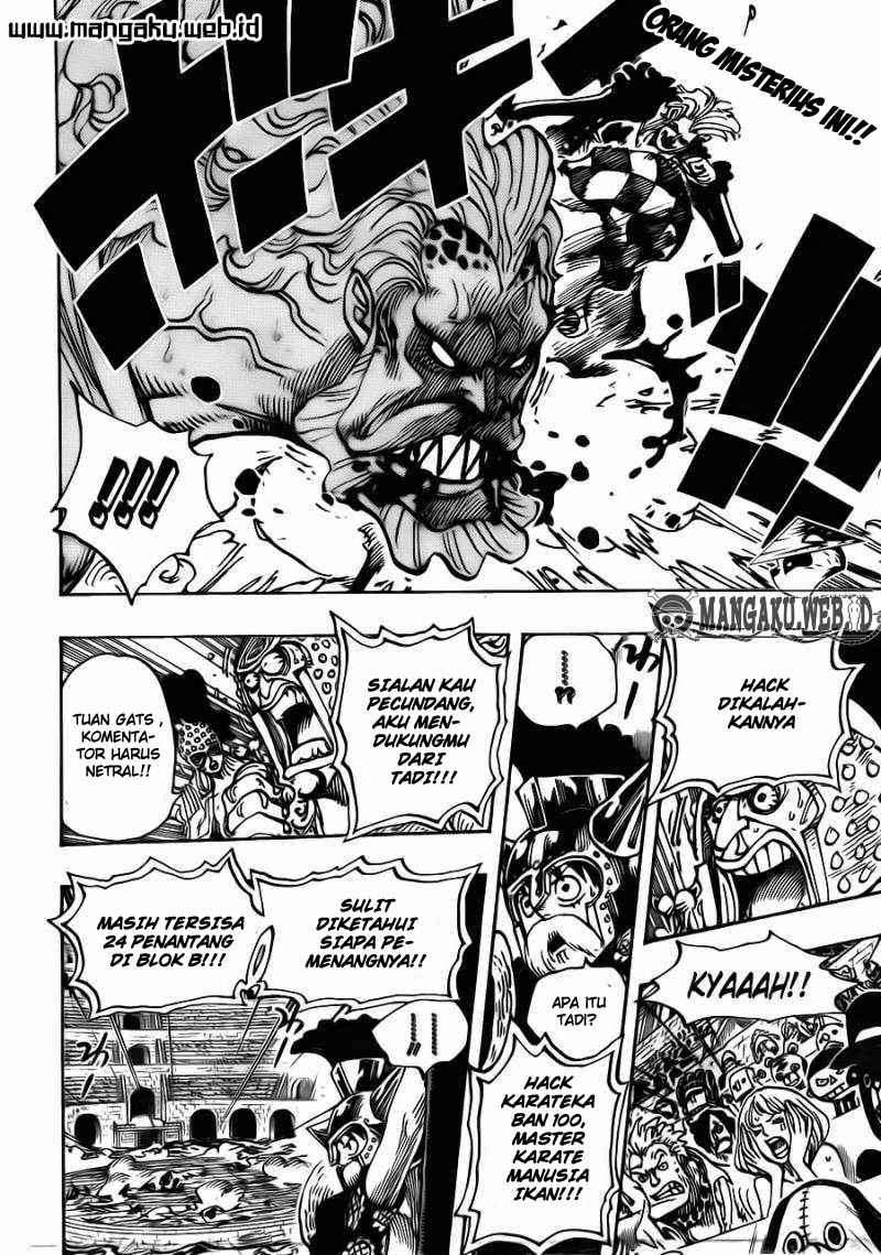 One Piece Chapter 709 - halaman 5