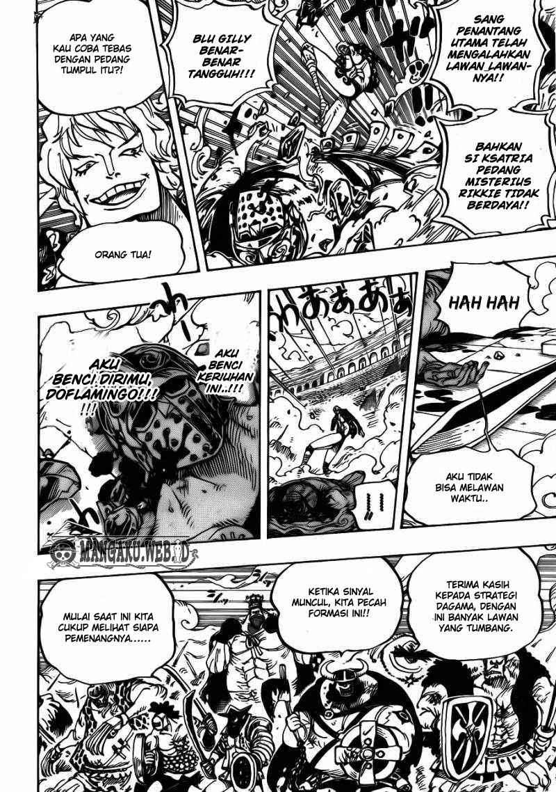 One Piece Chapter 709 - halaman 7