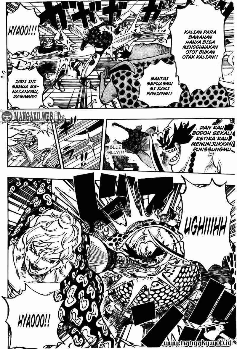 One Piece Chapter 709 - halaman 9