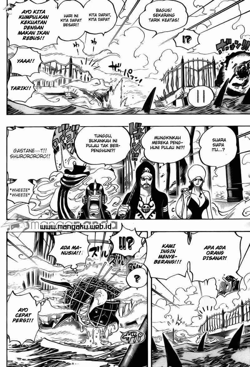 One Piece Chapter 710 - halaman 11