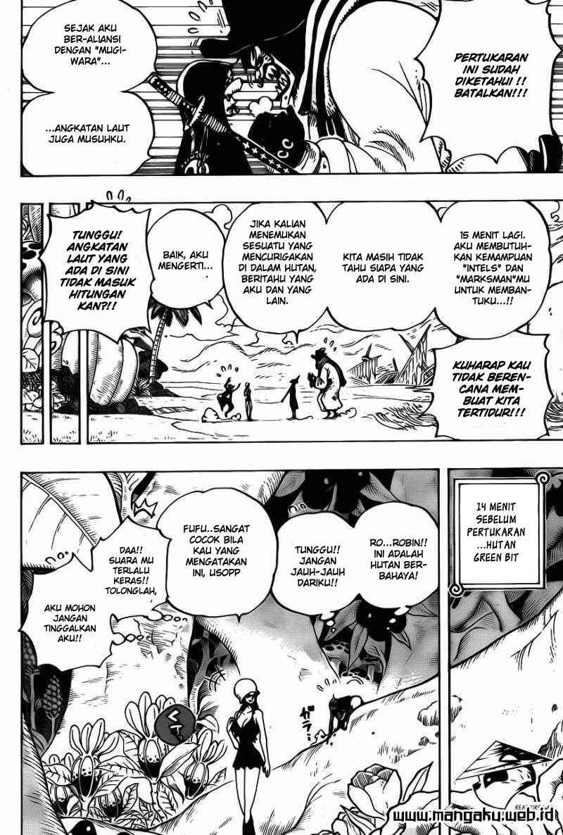 One Piece Chapter 710 - halaman 16