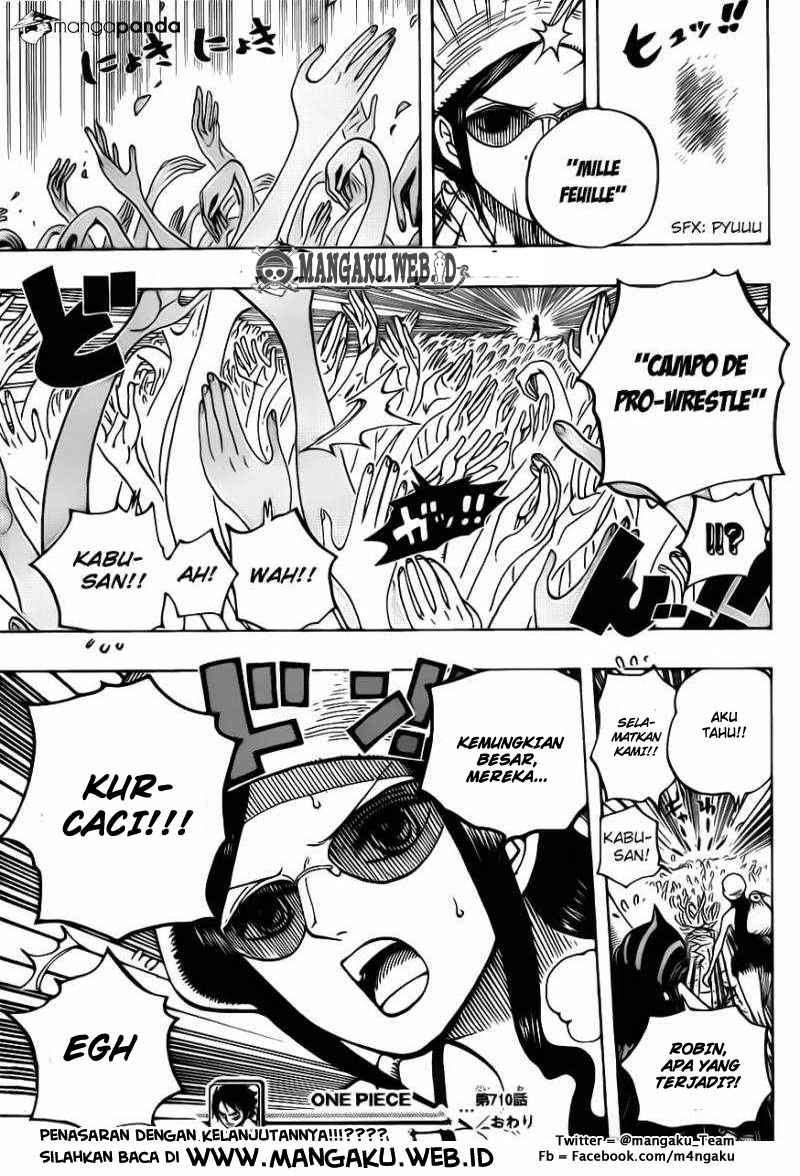 One Piece Chapter 710 - halaman 19