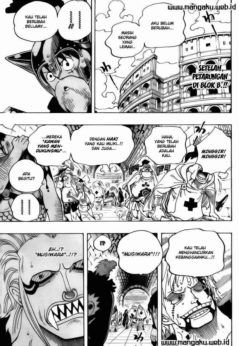 One Piece Chapter 710 - halaman 4