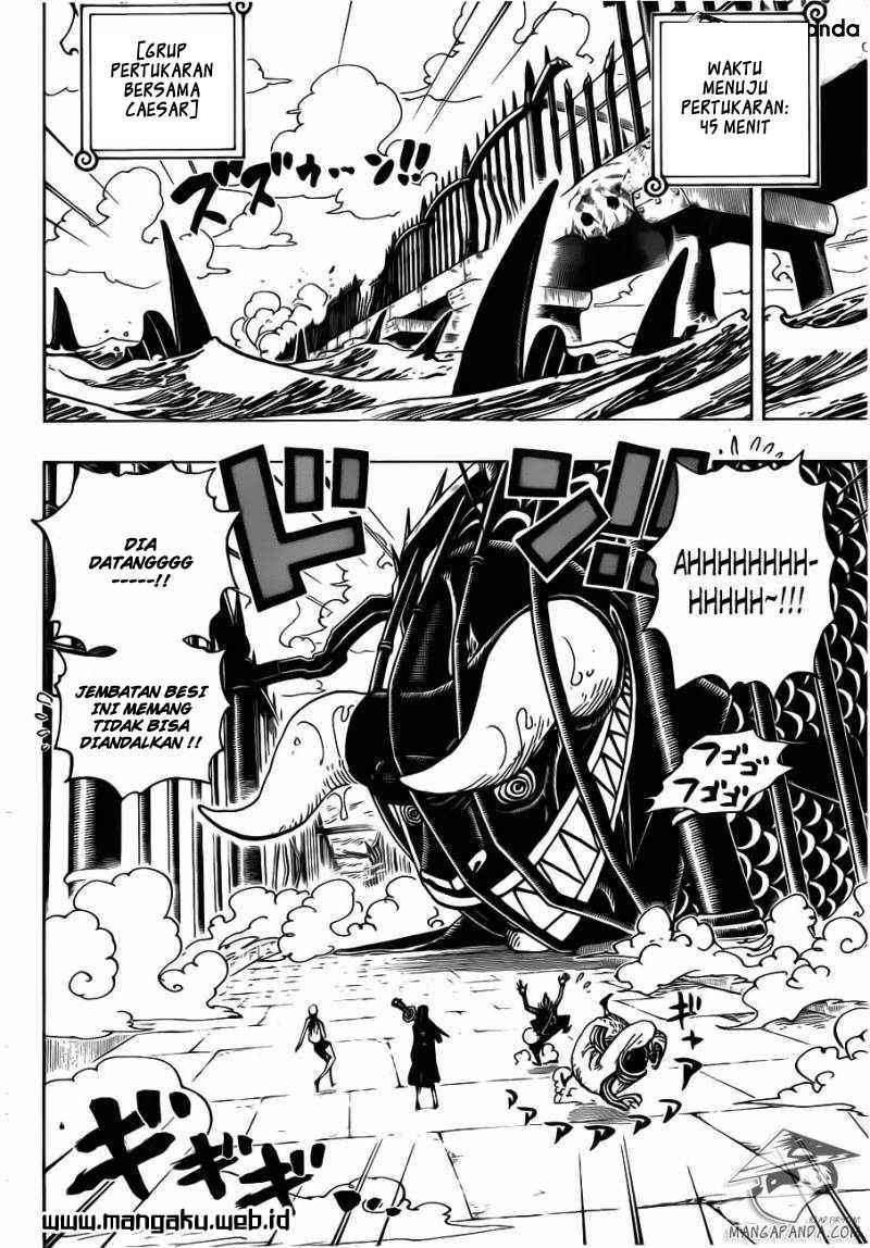 One Piece Chapter 710 - halaman 5